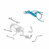 OEM 2003 Lexus ES300 Valve Set, Emission Control Diagram - 25701-20190