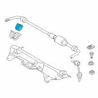 OEM 2008 BMW X6 Stabilizer Rubber Mounting Diagram - 37-12-6-771-939