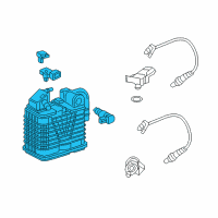 OEM 2016 Chevrolet Malibu Vapor Canister Diagram - 84142999