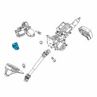 OEM Ford Fiesta Ignition Switch Diagram - AA6Z-11572-B