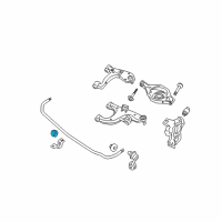 OEM Nissan Bush-Rear Stabilizer Diagram - 54613-EA500