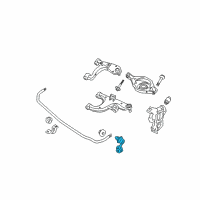 OEM 2008 Nissan Pathfinder Rod-Connecting, Rear Stabilizer Diagram - 56261-EA500