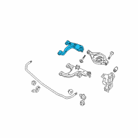 OEM 2010 Nissan Pathfinder Arm Assy-Rear Suspension, Rh Diagram - 55501-EA500