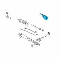 OEM 2008 Chevrolet Uplander Shield-Steering Gear Heat Diagram - 15191810