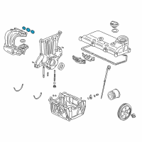 OEM Honda Gasket, Intake Manifold Diagram - 17106-PHM-006