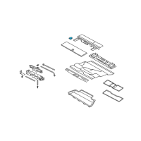 OEM 2004 Lincoln Navigator Handle Diagram - 4L7Z-78116A76-AAA