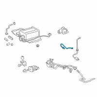 OEM 2016 Lexus LS460 Sensor, Air Fuel Ratio Diagram - 89467-50070