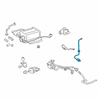 OEM 2016 Lexus LS460 Sensor, Oxygen Diagram - 89465-50240