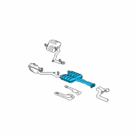 OEM 2008 Dodge Charger Clamp-Exhaust Diagram - 4848935AA