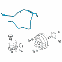 OEM 2016 Ford Mustang Vacuum Tube Diagram - FR3Z-2420-G