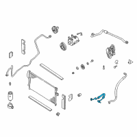 OEM Nissan Xterra Hose Flexible, High Diagram - 92490-7B411