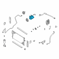 OEM 2001 Nissan Frontier Compressor Wo Cl Diagram - 92610-4S100