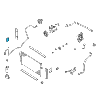 OEM 2000 Nissan Xterra Seal-Rubber Diagram - 92184-3S510