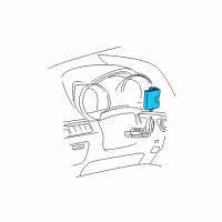 OEM 2011 Toyota Highlander Control Module Diagram - 89780-0E030