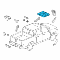 OEM Honda Control Unit, Smart Power Diagram - 38320-T6Z-A21