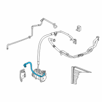 OEM 2005 Dodge Caravan Line-A/C Discharge Diagram - 5005211AF