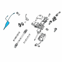 OEM BMW X5 Shift Interlock Cable Diagram - 32-30-6-781-332