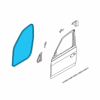 OEM 2010 BMW X3 Edge Protection Front Diagram - 51-72-3-449-348