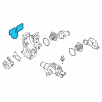 OEM 2017 Chevrolet City Express Gasket Diagram - 19316195