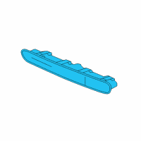 OEM 2017 Chevrolet Camaro High Mount Lamp Diagram - 84165755