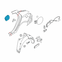 OEM 2014 Kia Optima Housing Assembly-Fuel Filler Diagram - 715314C000