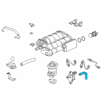 OEM 2020 Acura RLX Tube B, Purge Diagram - 36164-R9S-A00