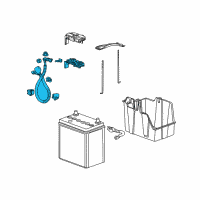 OEM 2013 Honda CR-Z Cable Assembly, Starter Diagram - 32410-SZT-A10