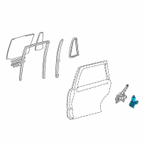 OEM 2009 Toyota Land Cruiser Motor Diagram - 85710-60182