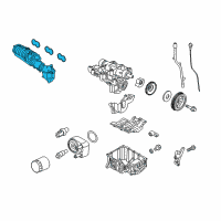 OEM Ford Fiesta Intake Manifold Diagram - CM5Z-9424-D