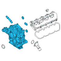 OEM 2022 Ford F-350 Super Duty Front Cover Diagram - LC3Z-6019-C