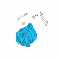 OEM 2006 Nissan Frontier Reman Alternator Assembly Diagram - 2310M-EA20BRW