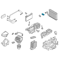 OEM BMW M5 Expansion Valve Diagram - 64-11-9-159-803