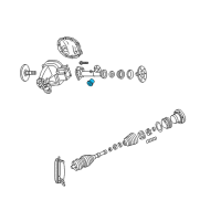 OEM Lincoln Mark LT Housing Tube Bushing Diagram - 5L7Z-3A443-CA