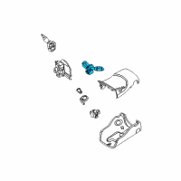 OEM 2002 Ford Focus Switch Assembly Diagram - YS4Z-13341-AA