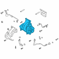 OEM 2021 Ford Bronco Turbocharger Diagram - LB5Z-6K682-C