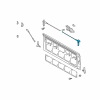 OEM 2000 Toyota Tacoma Lock Assembly Diagram - 65790-YY010