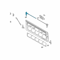 OEM 2004 Toyota Tacoma Lock Assembly Diagram - 65780-04010