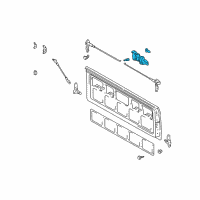 OEM 1997 Toyota Tacoma Handle Diagram - 69090-35010