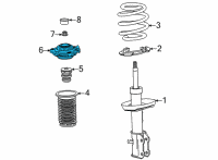 OEM Buick Encore GX Mount Diagram - 42654658