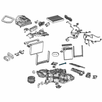 OEM 2016 Chevrolet Silverado 1500 In-Car Sensor Diagram - 23154698