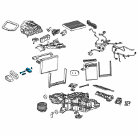 OEM Chevrolet Silverado Expansion Valve Diagram - 22989959