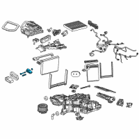 OEM 2015 Chevrolet Tahoe Expansion Valve Diagram - 22989959