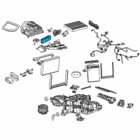 OEM Cadillac Module Diagram - 13506229