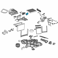 OEM 2020 Cadillac Escalade ESV Actuator Diagram - 22808882