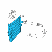 OEM Ram 2500 Cooler-Charge Air Diagram - 55056902AE