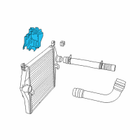 OEM Ram 3500 Shield-Fender Diagram - 68084877AC