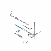 OEM 2003 Kia Sorento Rack Bar Diagram - 577153E010