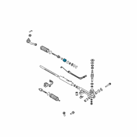 OEM Kia Sorento Retaining-Ring Diagram - 577163E010