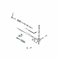 OEM 2004 Kia Sorento Inner Ball Joint Assembly Diagram - 577313E010