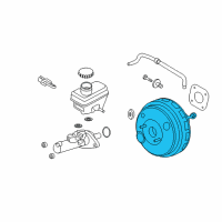 OEM 2011 Mercury Mariner Booster Assembly Diagram - 9L8Z-2005-A